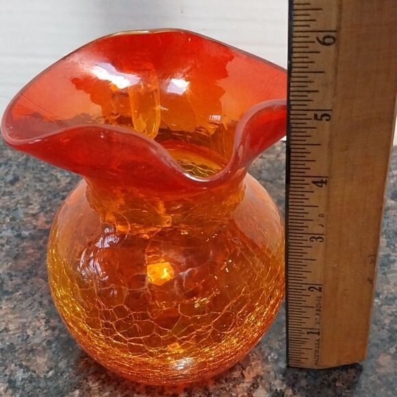 Vintage Blenko Amberina Pitcher - Picture 6 of 7